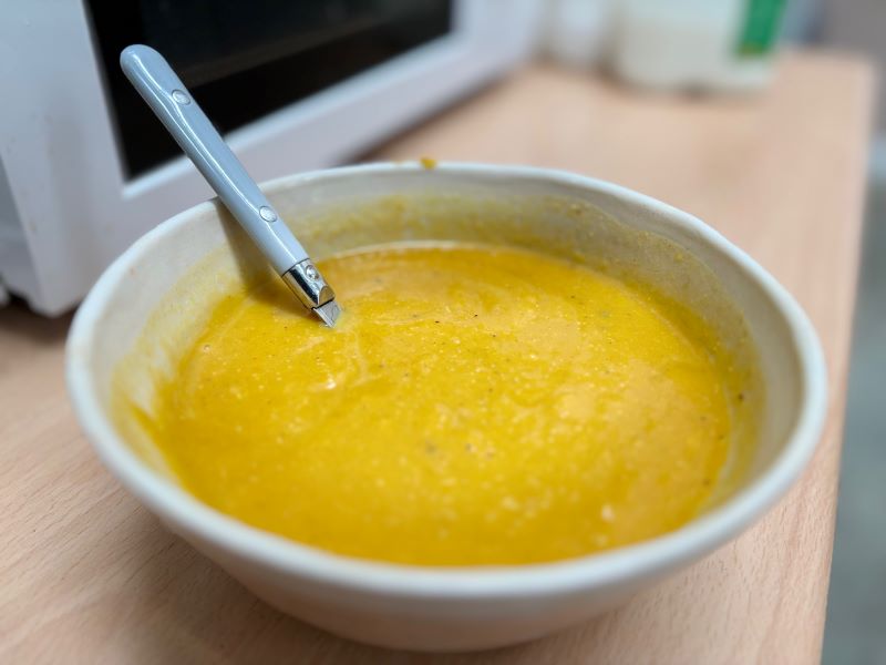 Butternut Squash, Coconut, Lemongrass & Ginger Soup 