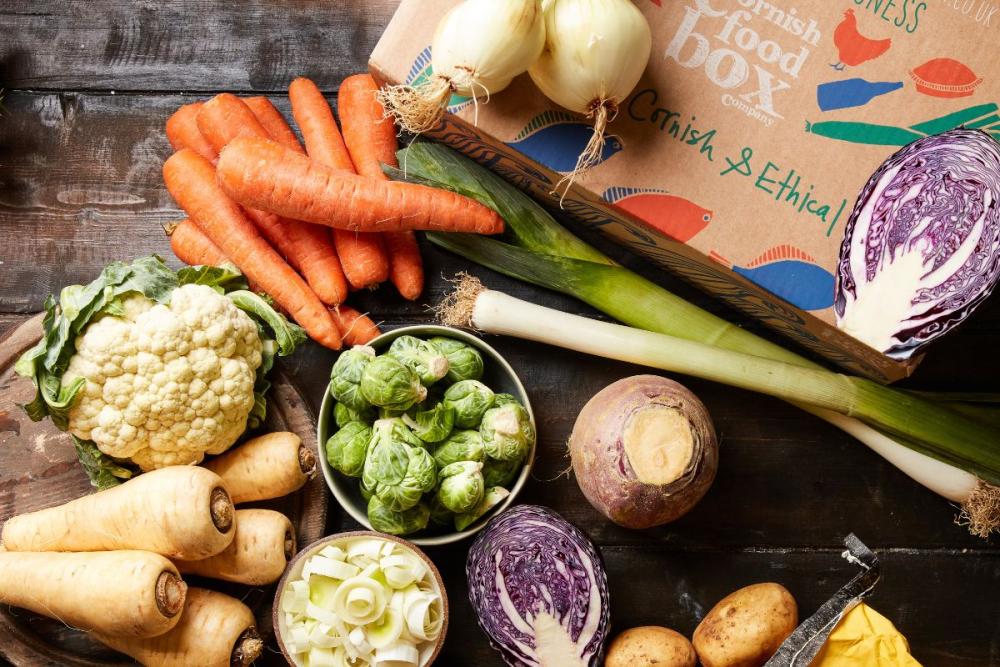 christmas veg box